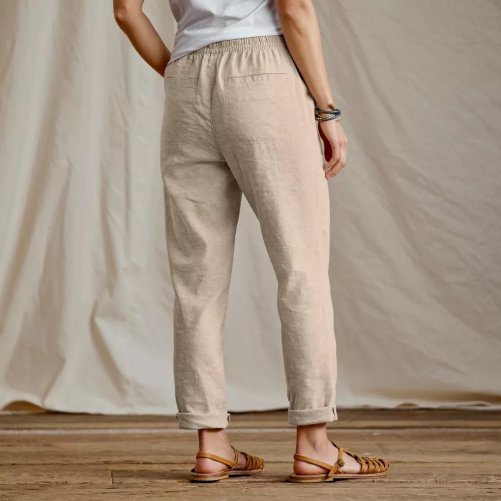 Orvis Pants | Explorer Performance Linen Ankle Pants Shiitake - Women