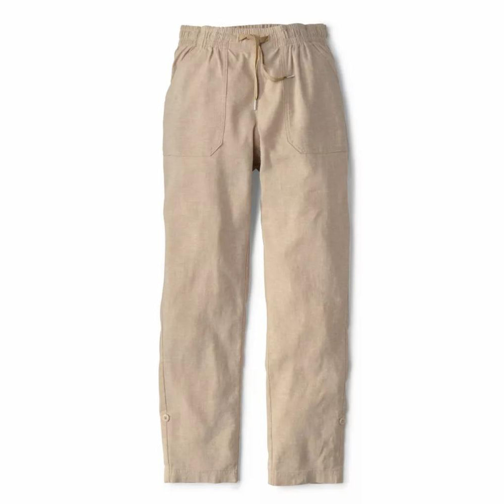 Orvis Pants | Explorer Performance Linen Ankle Pants Shiitake - Women