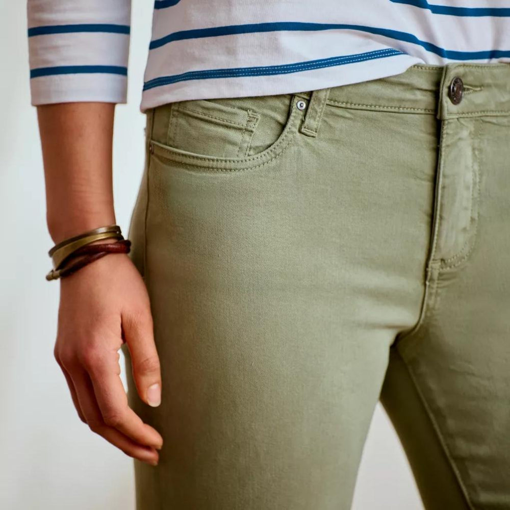 Orvis Pants | Kut From The Kloth® Amy Stretch Twill Cropped Chinos Olivine Exclusive - Women