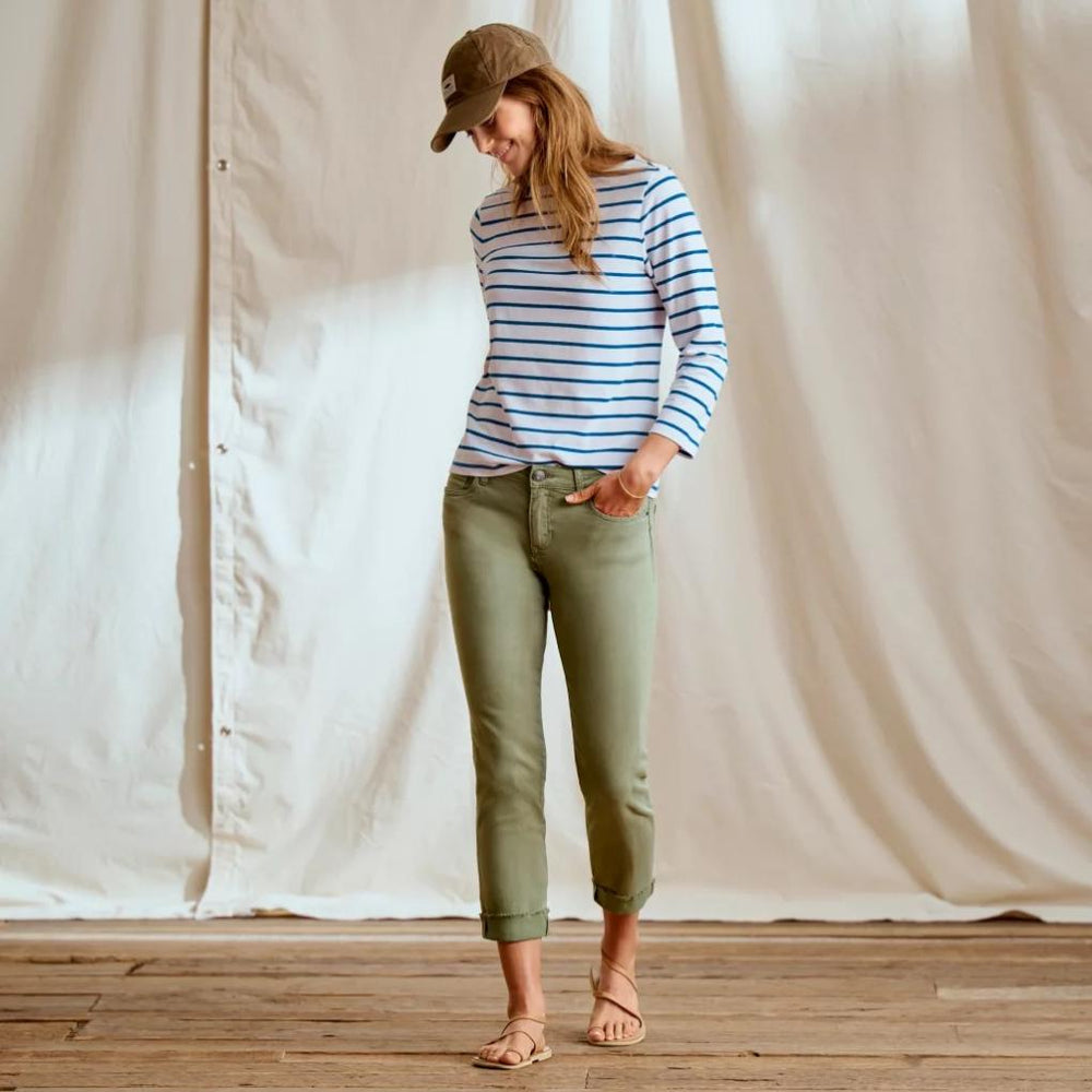 Orvis Pants | Kut From The Kloth® Amy Stretch Twill Cropped Chinos Olivine Exclusive - Women