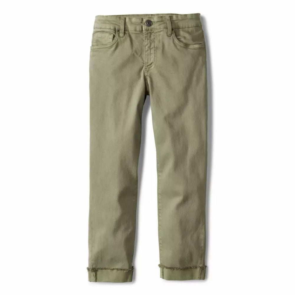 Orvis Pants | Kut From The Kloth® Amy Stretch Twill Cropped Chinos Olivine Exclusive - Women