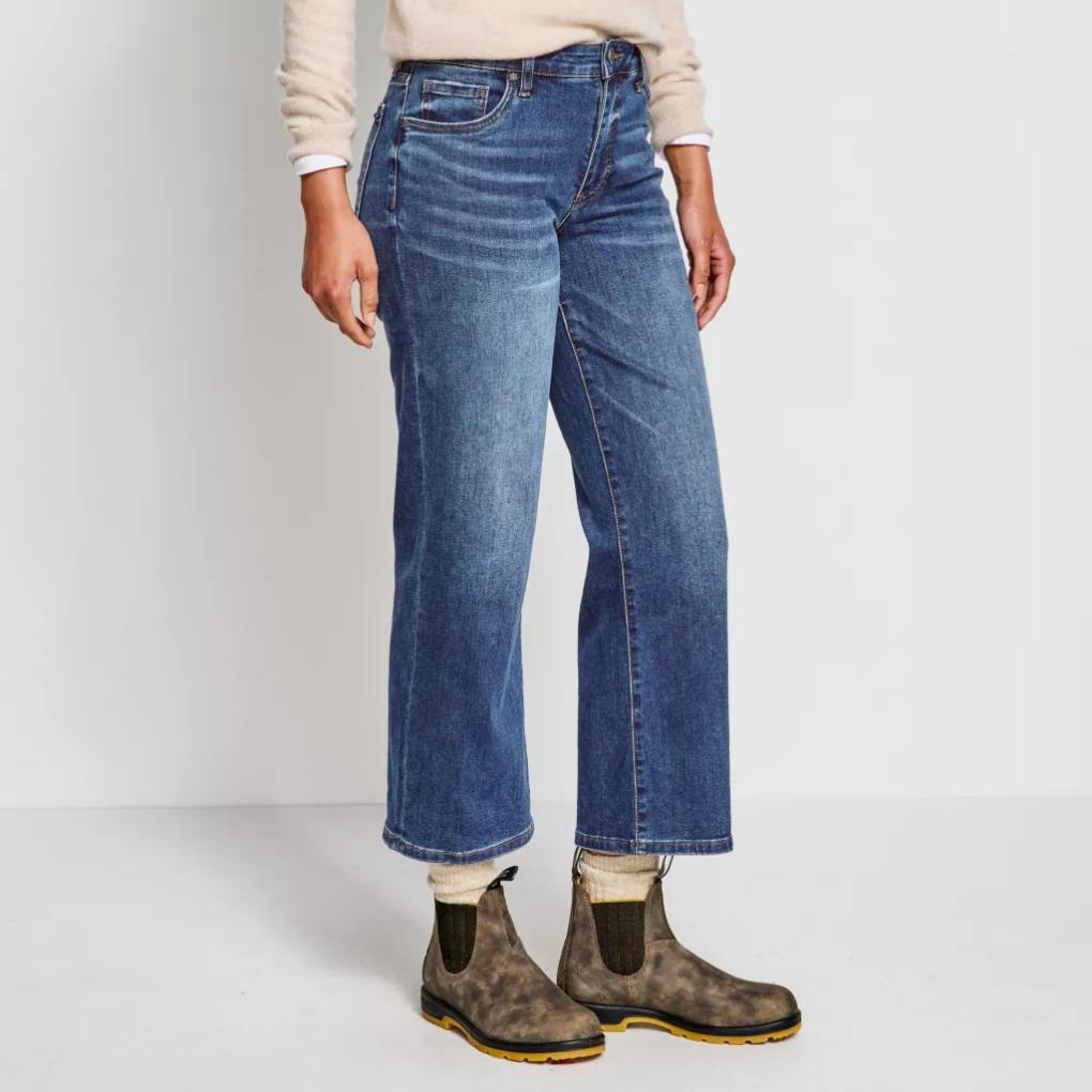 Orvis Pants | Kut From The Kloth® Charlotte Denim Wide-Leg Cropped Jeans Resolved - Women
