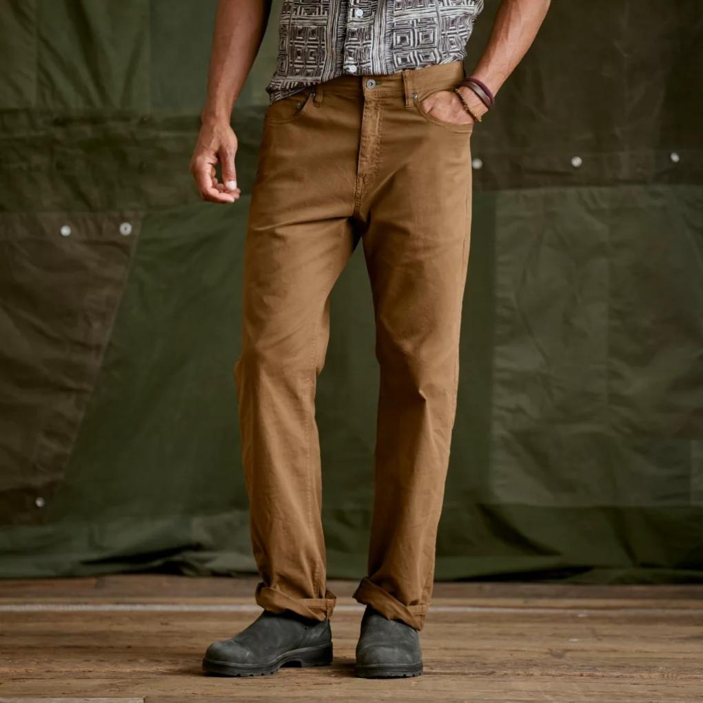 Orvis Pants | Men's 1856 Stretch Twill 5-Pocket Pants Field Khaki - Men