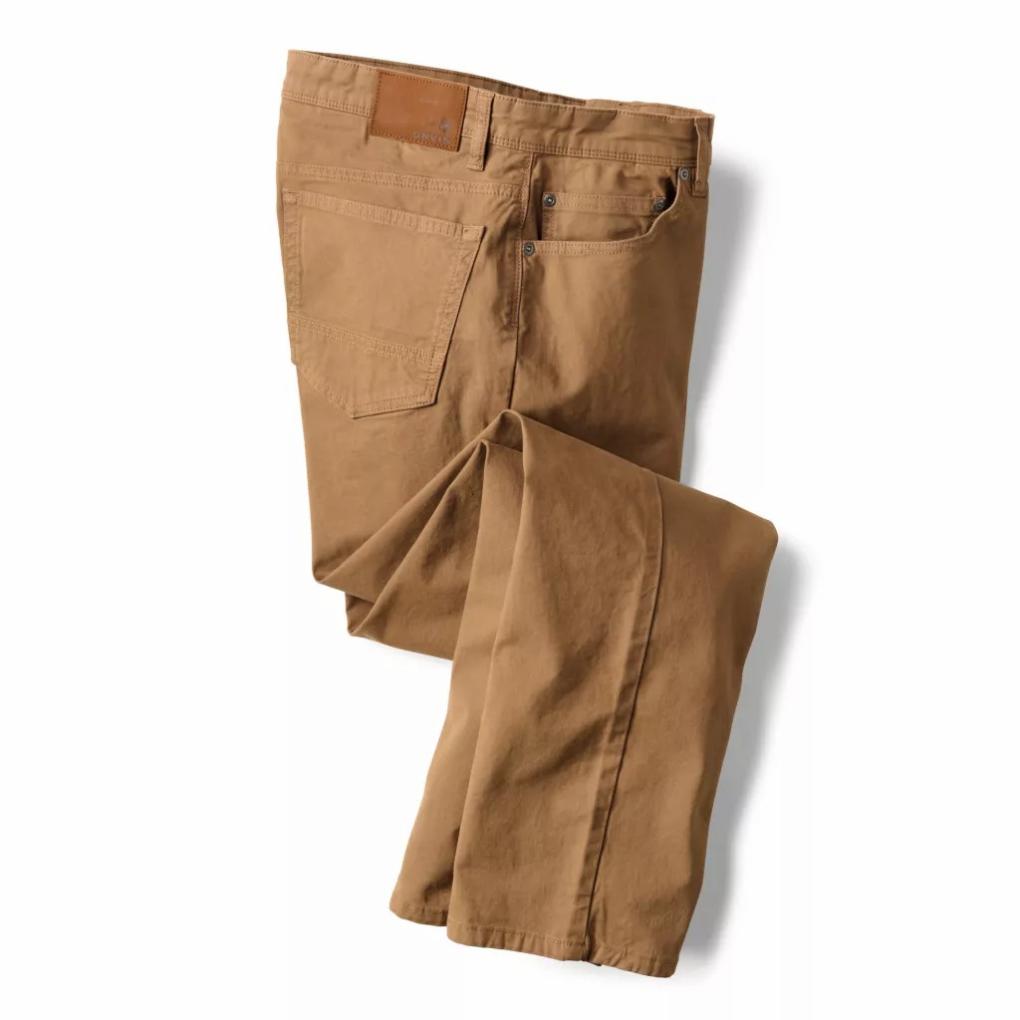 Orvis Pants | Men's 1856 Stretch Twill 5-Pocket Pants Field Khaki - Men