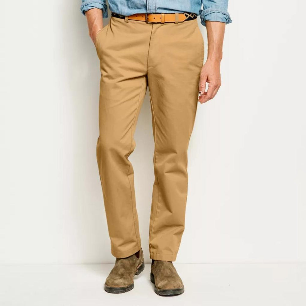 Orvis Pants | Ultimate Khakis Plain Front Pants Field Khaki - Men