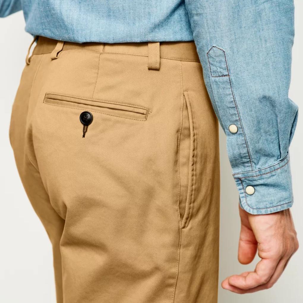 Orvis Pants | Ultimate Khakis Plain Front Pants Field Khaki - Men
