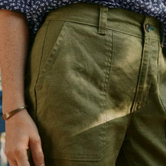 Orvis Pants | Women's 1856 Linen Utility Pants Moss - Women
