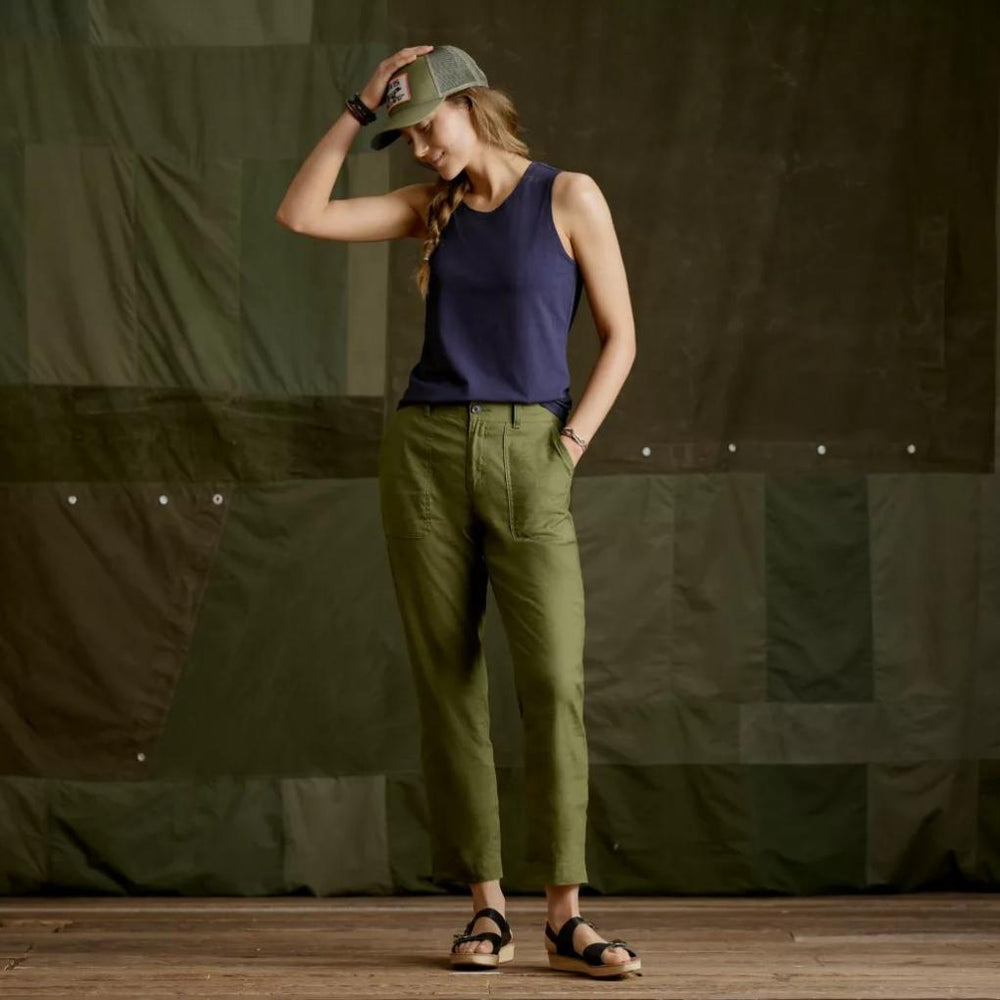 Orvis Pants | Women's 1856 Linen Utility Pants Moss - Women