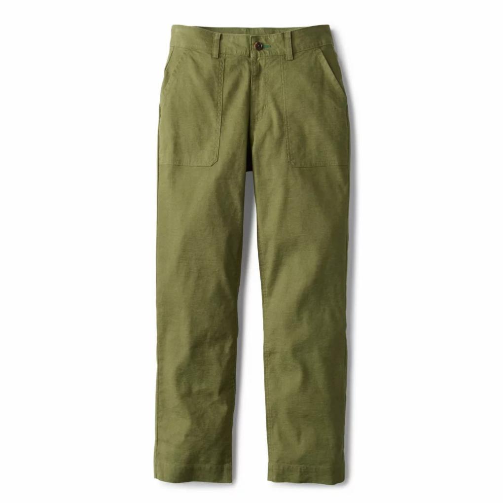 Orvis Pants | Women's 1856 Linen Utility Pants Moss - Women