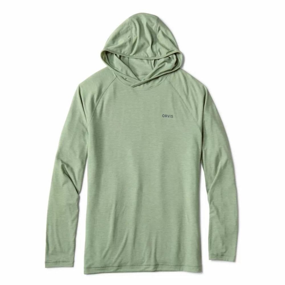 Orvis Performance Shirts | DriCast™ Logo Hoodie Aloe - Men/Fly Fishing/Hunt