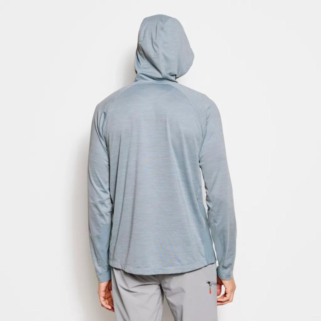 Orvis Performance Shirts | Men's PRO Sun Hoodie Blue Fog/titanium - Men/Fly Fishing