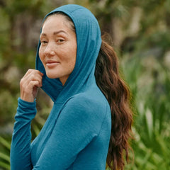 Orvis Performance Shirts | Women's DriCast™ Hoodie Blue Lagoon - Women/Fly Fishing/Hunt