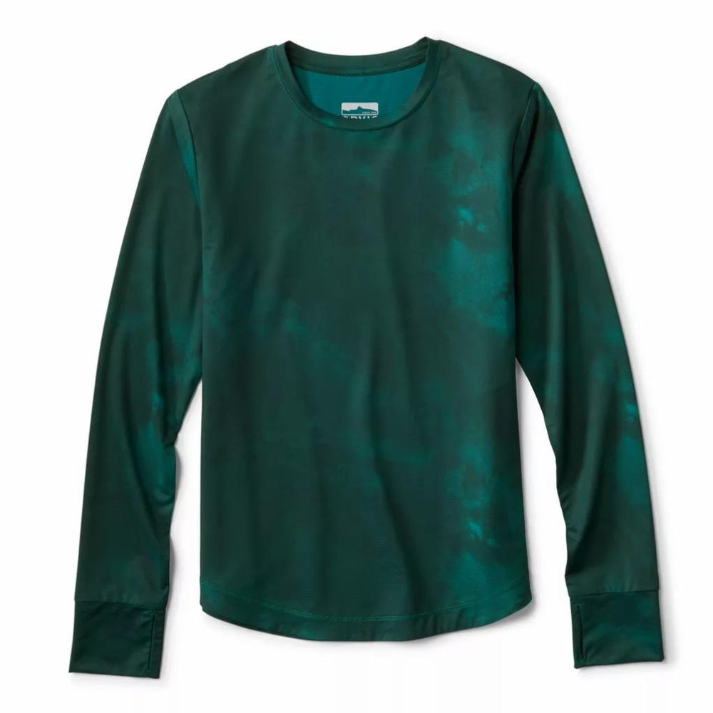 Orvis Performance Shirts | Women's Sun Defense Long-Sleeve Pullover Cyan Storm - Women/Fly Fishing