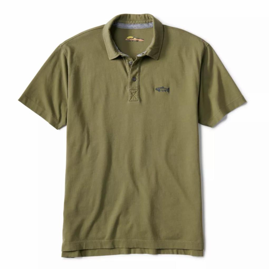 Orvis Polo Shirts | Angler’s Polo Shirt Moss - Men