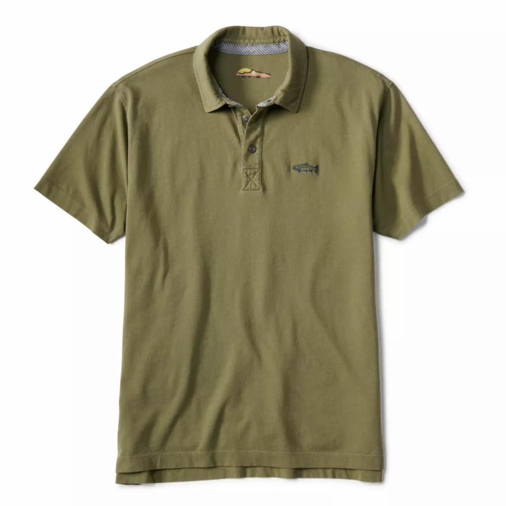 Orvis Polo Shirts | Angler’s Polo Shirt Moss - Men