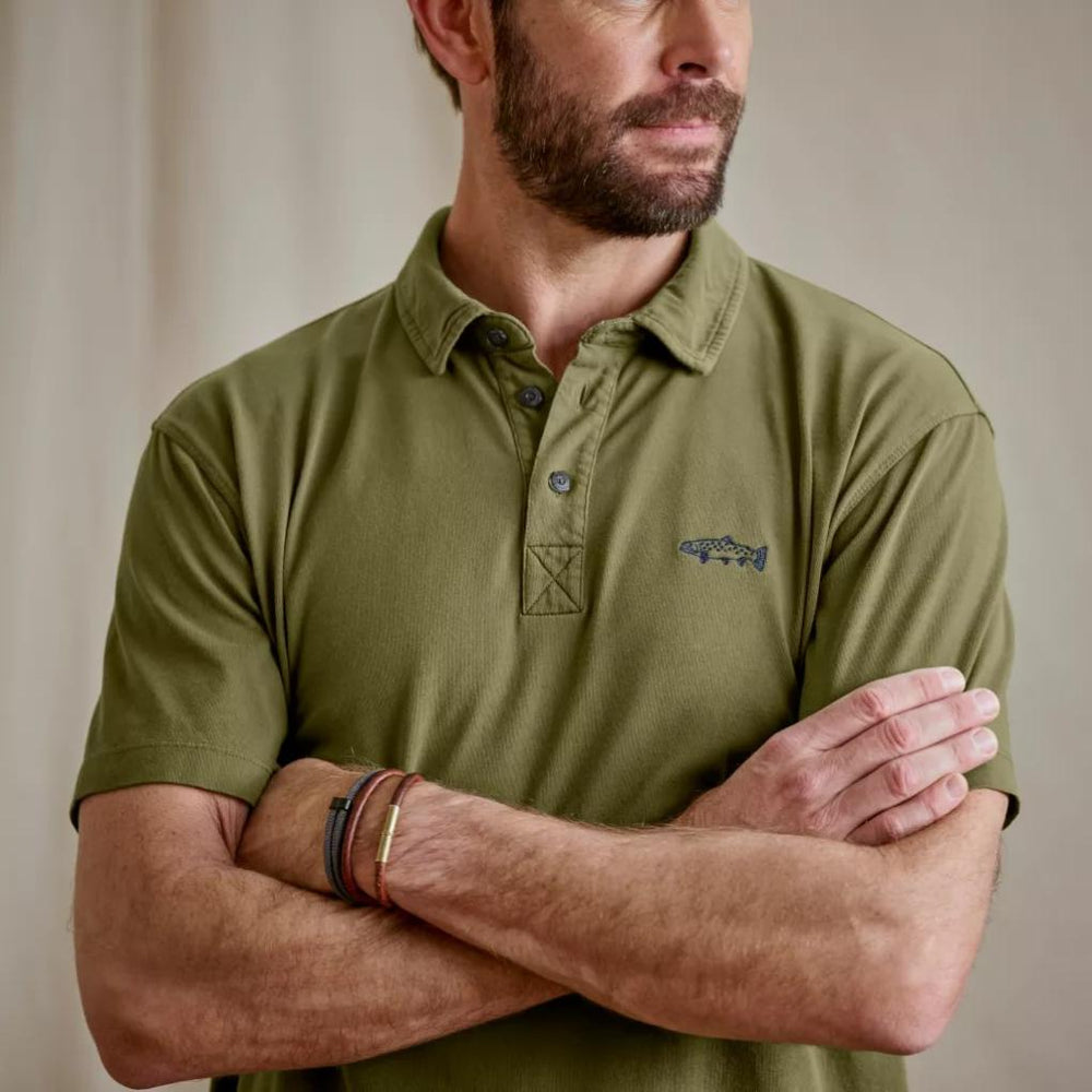 Orvis Polo Shirts | Angler’s Polo Shirt Moss - Men