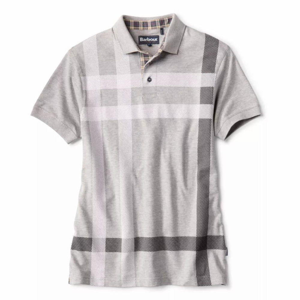 Orvis Polo Shirts | Barbour® Blaine Polo Shirt Grey Marl - Men