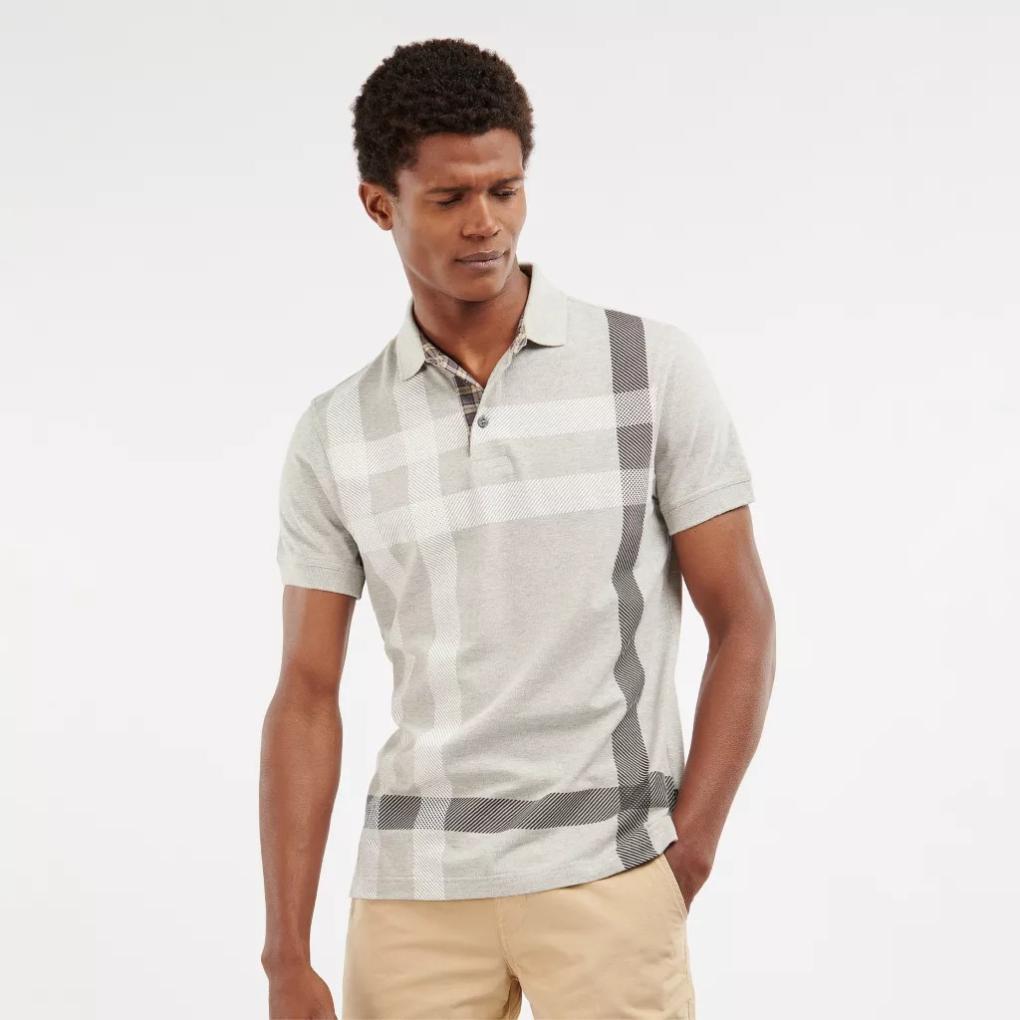 Orvis Polo Shirts | Barbour® Blaine Polo Shirt Grey Marl - Men