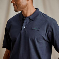 Orvis Polo Shirts | Orvis Lightweight Signature Short-Sleeve Polo True Navy - Men