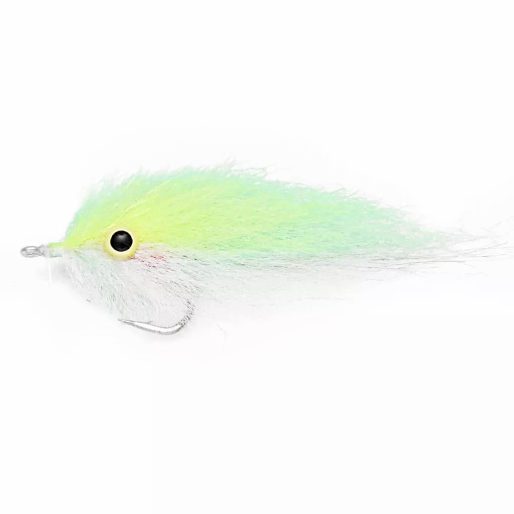 Orvis Saltwater Flies | Enrico’s Peanut Butter Fly Charcoal/white - Fly Fishing