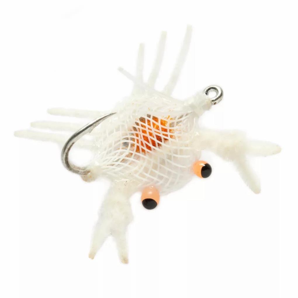 Orvis Saltwater Flies | Flexo Crab White - Fly Fishing