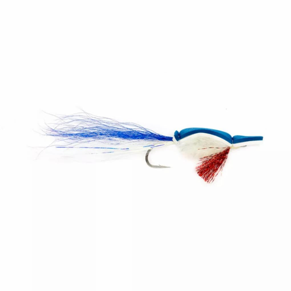 Orvis Saltwater Flies | Gurgler Blue/white - Fly Fishing