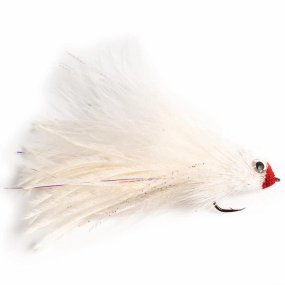 Orvis Saltwater Flies | Montauk Monster Red White - Fly Fishing