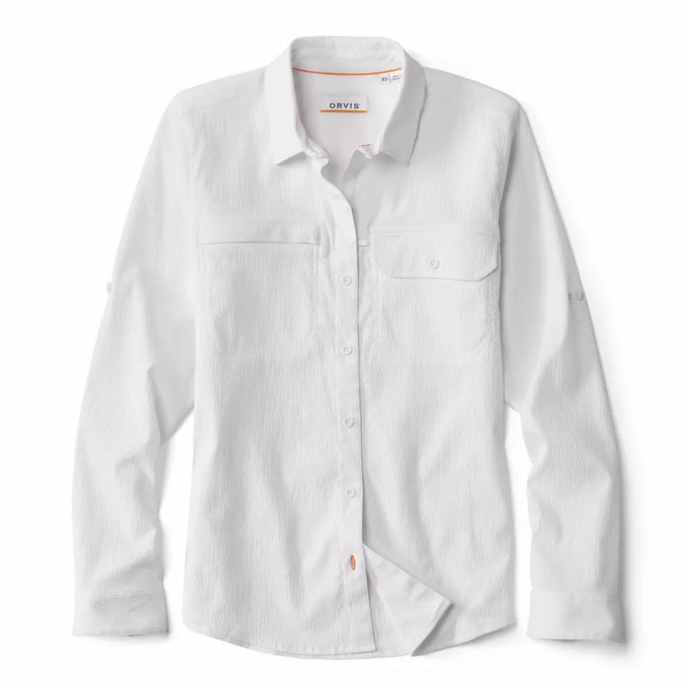 Orvis Shirts &amp; Tops | Women's Open Air Caster Long-Sleeve Shirt White - Women/Fly Fishing