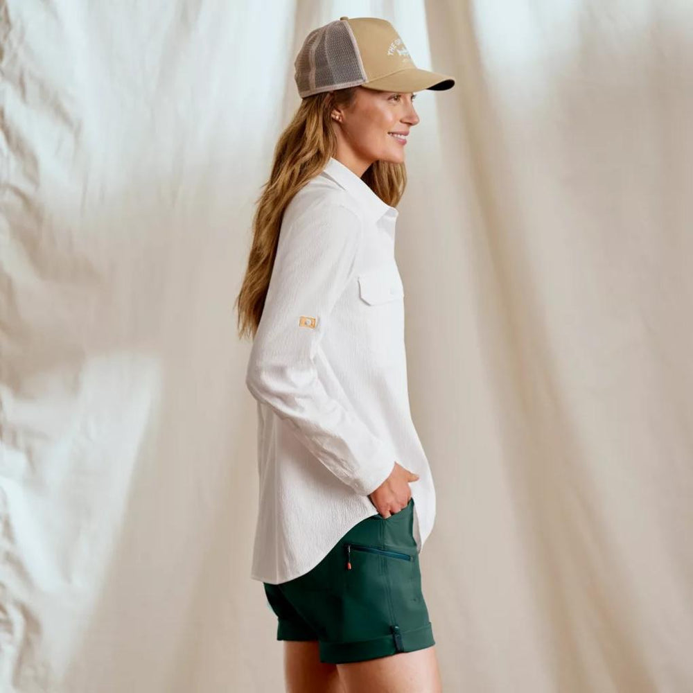 Orvis Shirts &amp; Tops | Women's Open Air Relaxed Sun Shirt White - Women/Fly Fishing