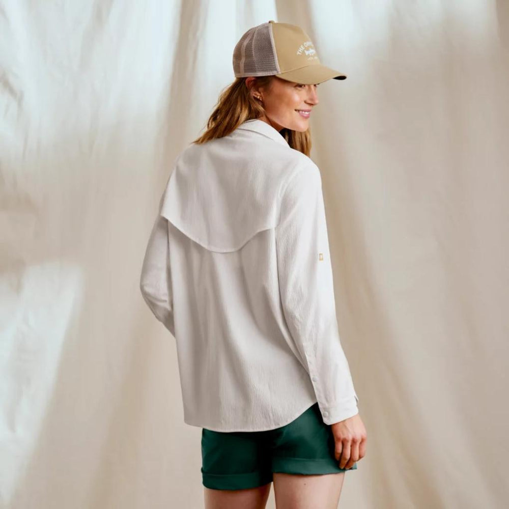Orvis Shirts &amp; Tops | Women's Open Air Relaxed Sun Shirt White - Women/Fly Fishing