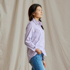 Orvis Shirts &amp; Tops | Women's River Guide Long-Sleeve Shirt Lilac Plaid - Women