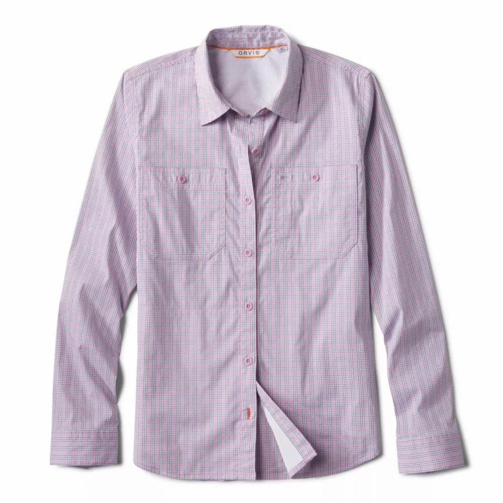 Orvis Shirts &amp; Tops | Women's River Guide Long-Sleeve Shirt Lilac Plaid - Women