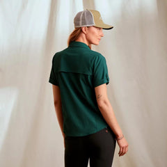 Orvis Shirts &amp; Tops | Open Air Caster Short-Sleeve Shirt Peacock/cyan - Women/Fly Fishing