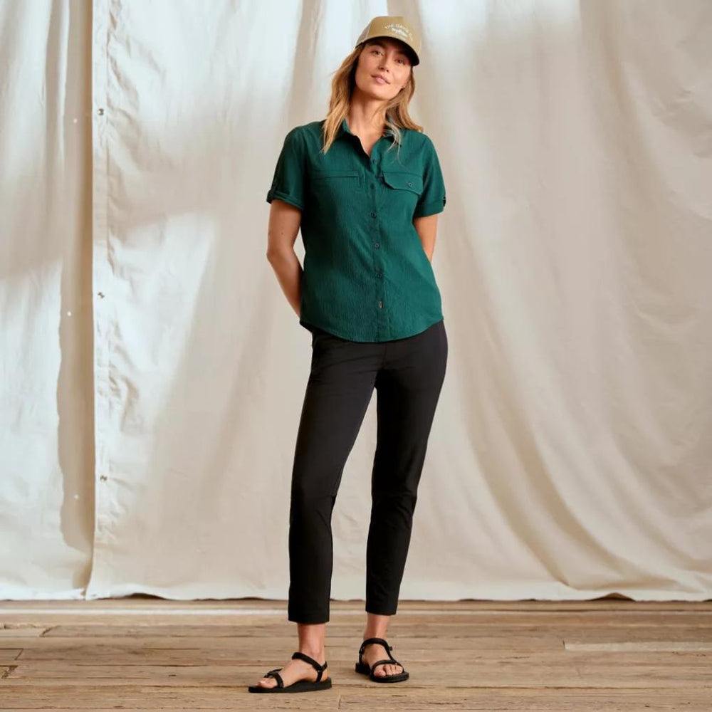 Orvis Shirts &amp; Tops | Open Air Caster Short-Sleeve Shirt Peacock/cyan - Women/Fly Fishing