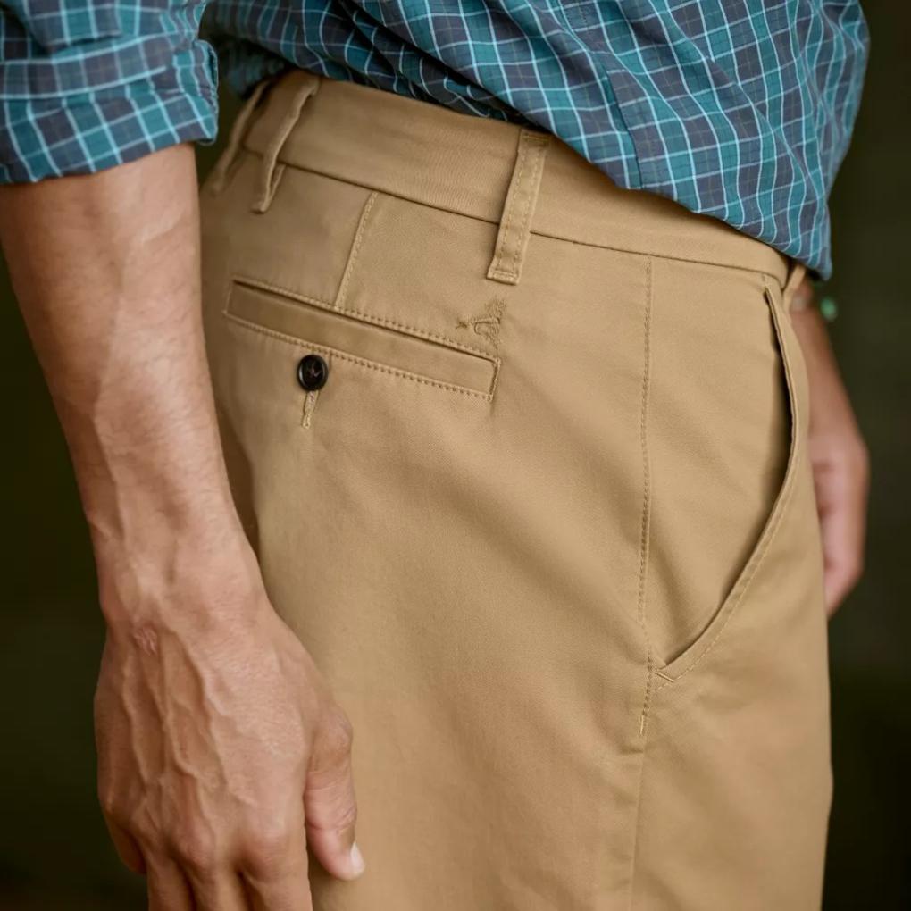 Orvis Shorts | 1856 Easy Care Angler 9" Chino Shorts Khaki - Men
