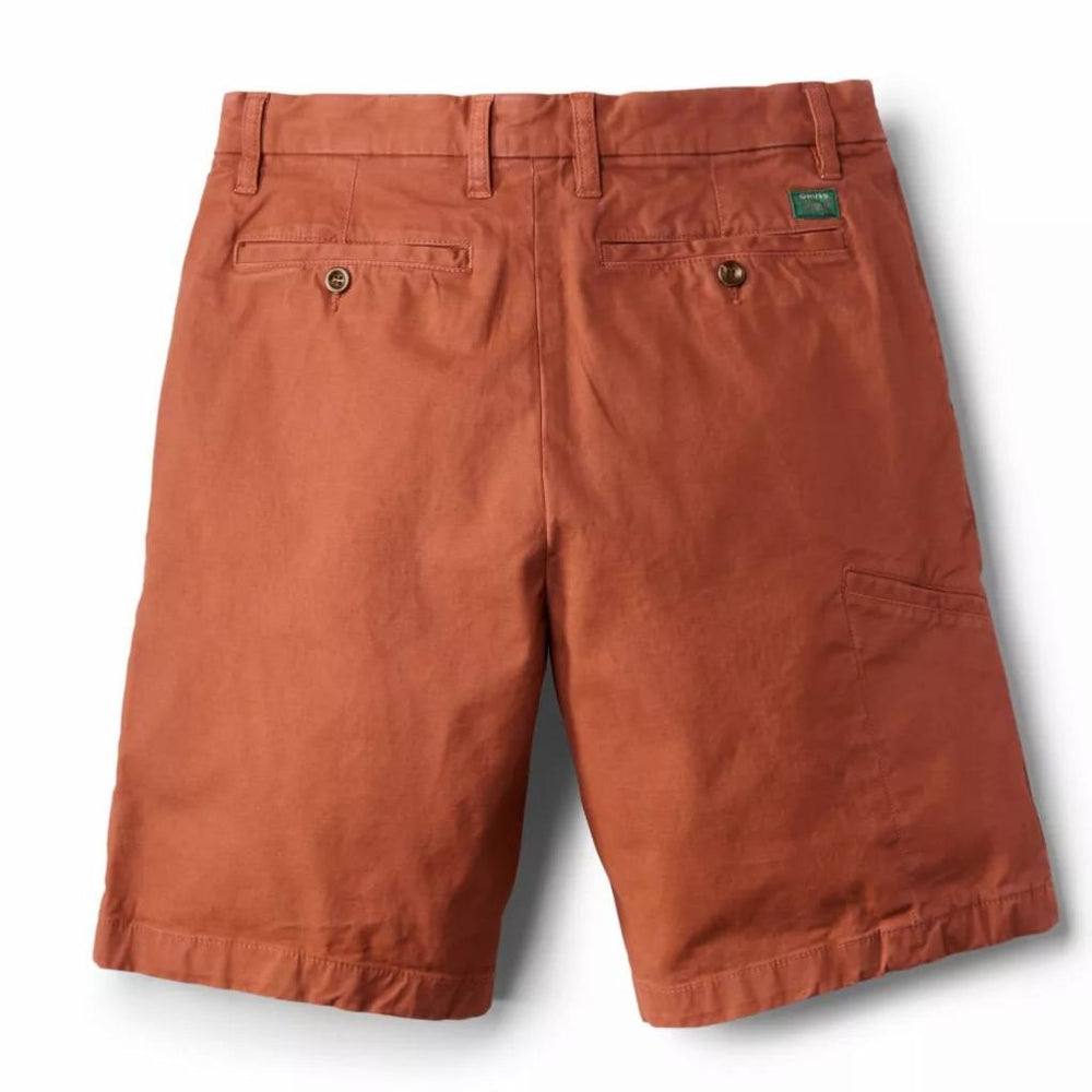 Orvis Shorts | 1856 Stretch Twill 9" Chino Shorts Red Clay - Men