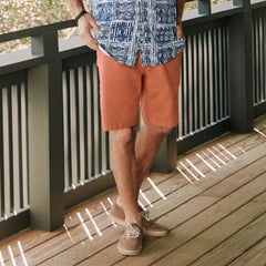 Orvis Shorts | 1856 Stretch Twill 9" Chino Shorts Red Clay - Men