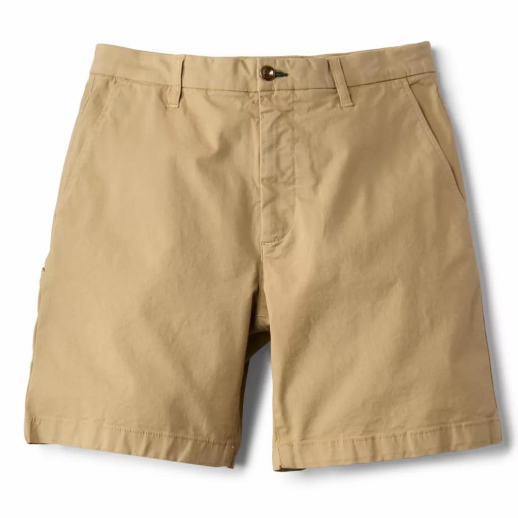 Orvis Shorts | 1856 Stretch Twill Chino 7" Shorts Khaki - Men