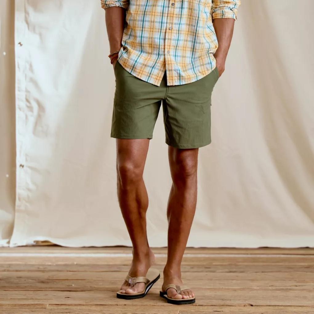 Orvis Shorts | Adventure Stretch Ripstop Shorts Tarragon - Men