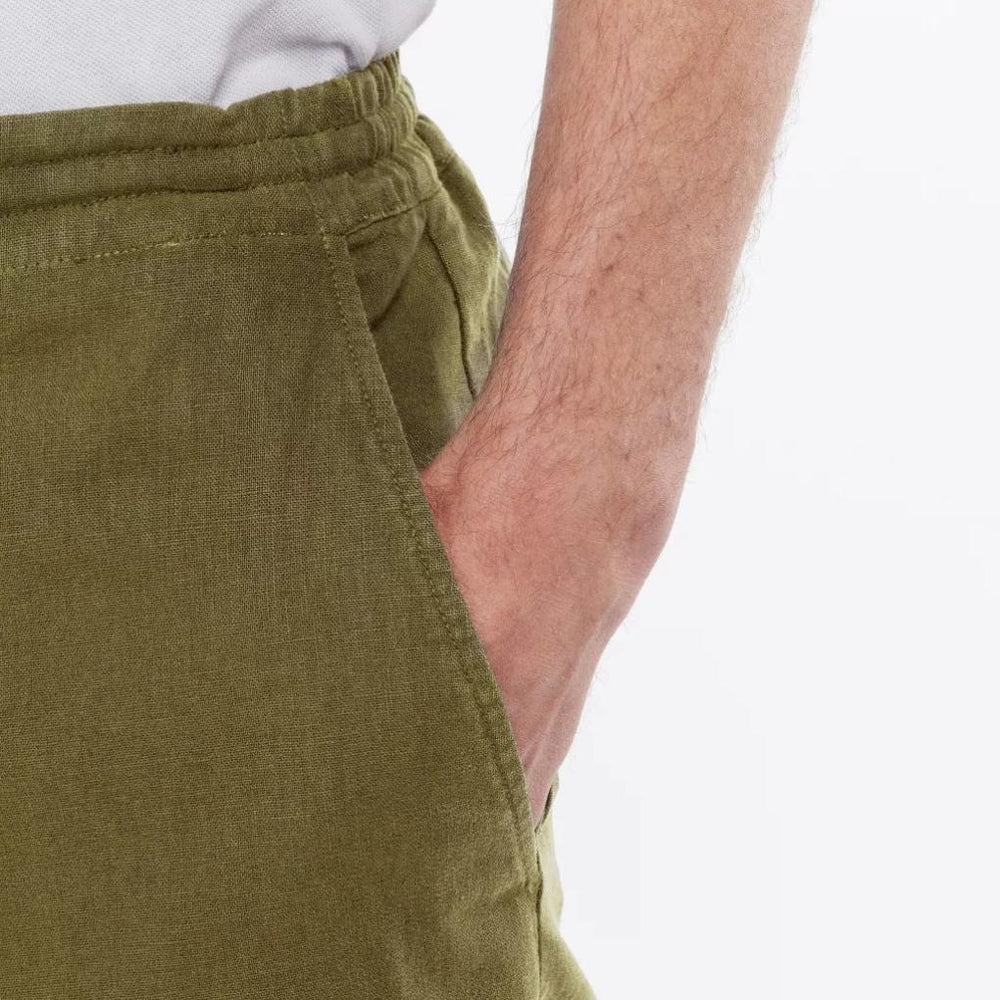 Orvis Shorts | Barbour® Linen Mix Shorts Navy - Men