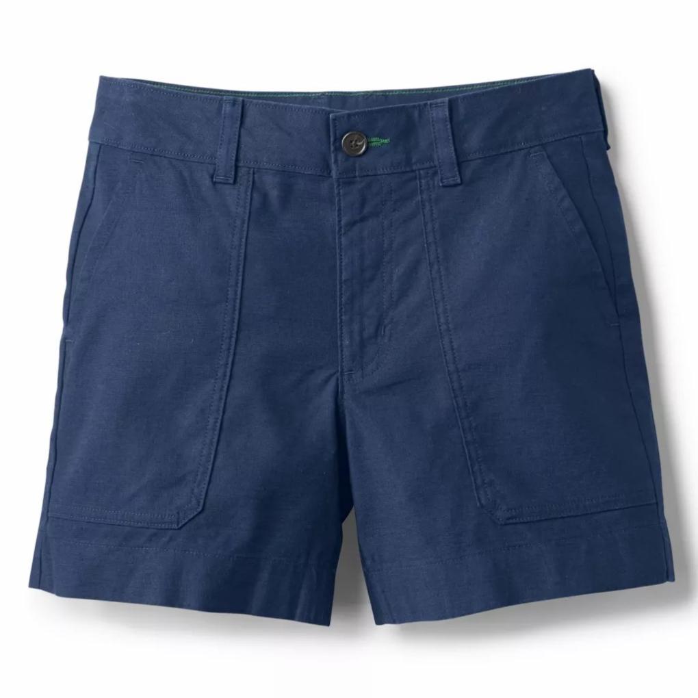 Orvis Shorts &amp; Skorts | Women's 1856 Linen 5" Utility Shorts True Navy - Women