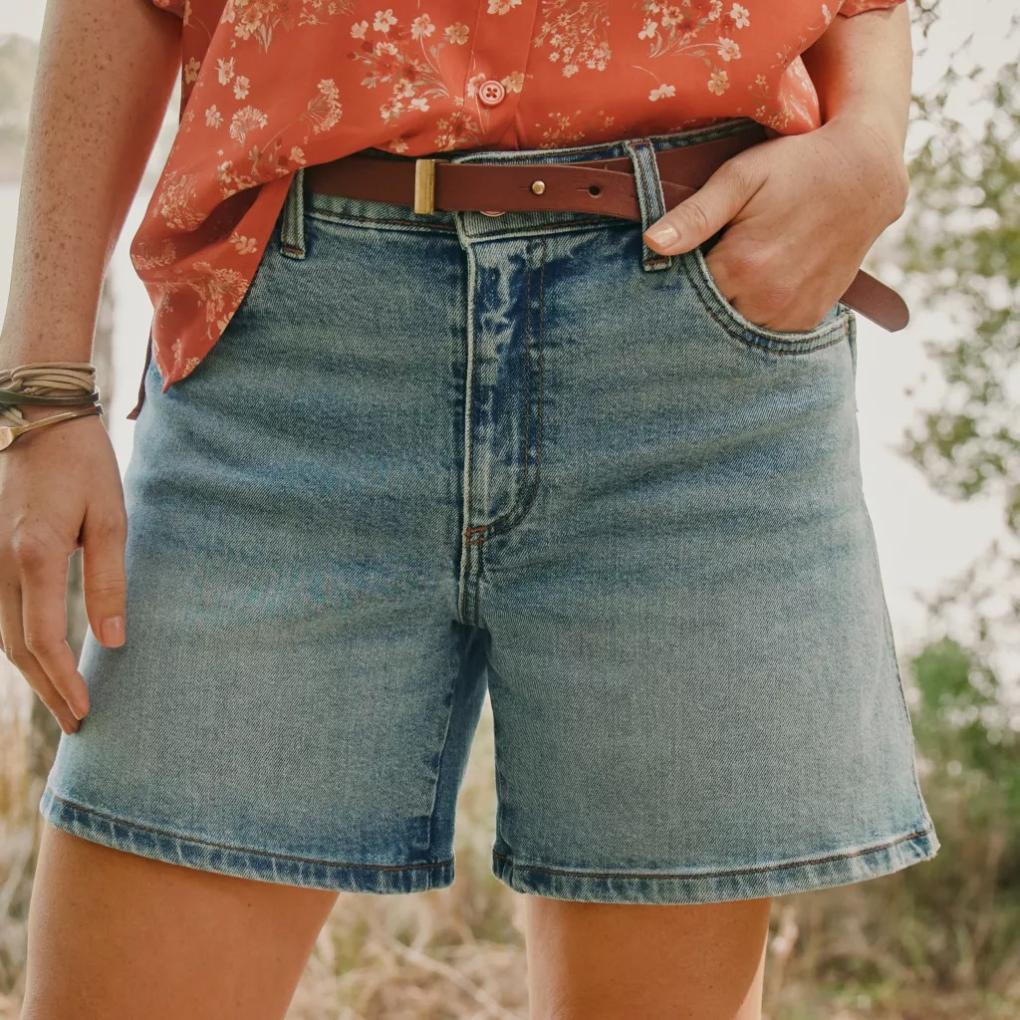 Orvis Shorts &amp; Skorts | Kut From The Kloth® Jane High-Rise 4.5" Shorts Peaceful - Women