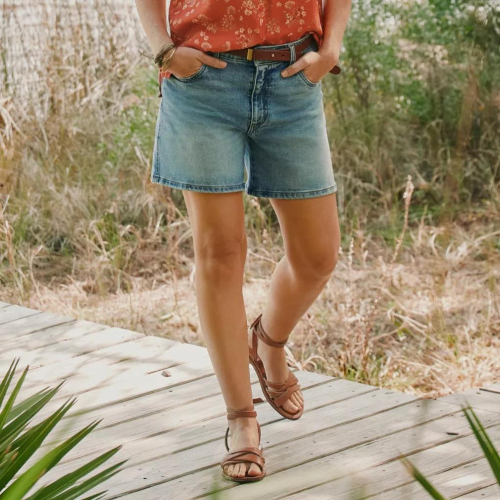 Orvis Shorts &amp; Skorts | Kut From The Kloth® Jane High-Rise 4.5" Shorts Peaceful - Women
