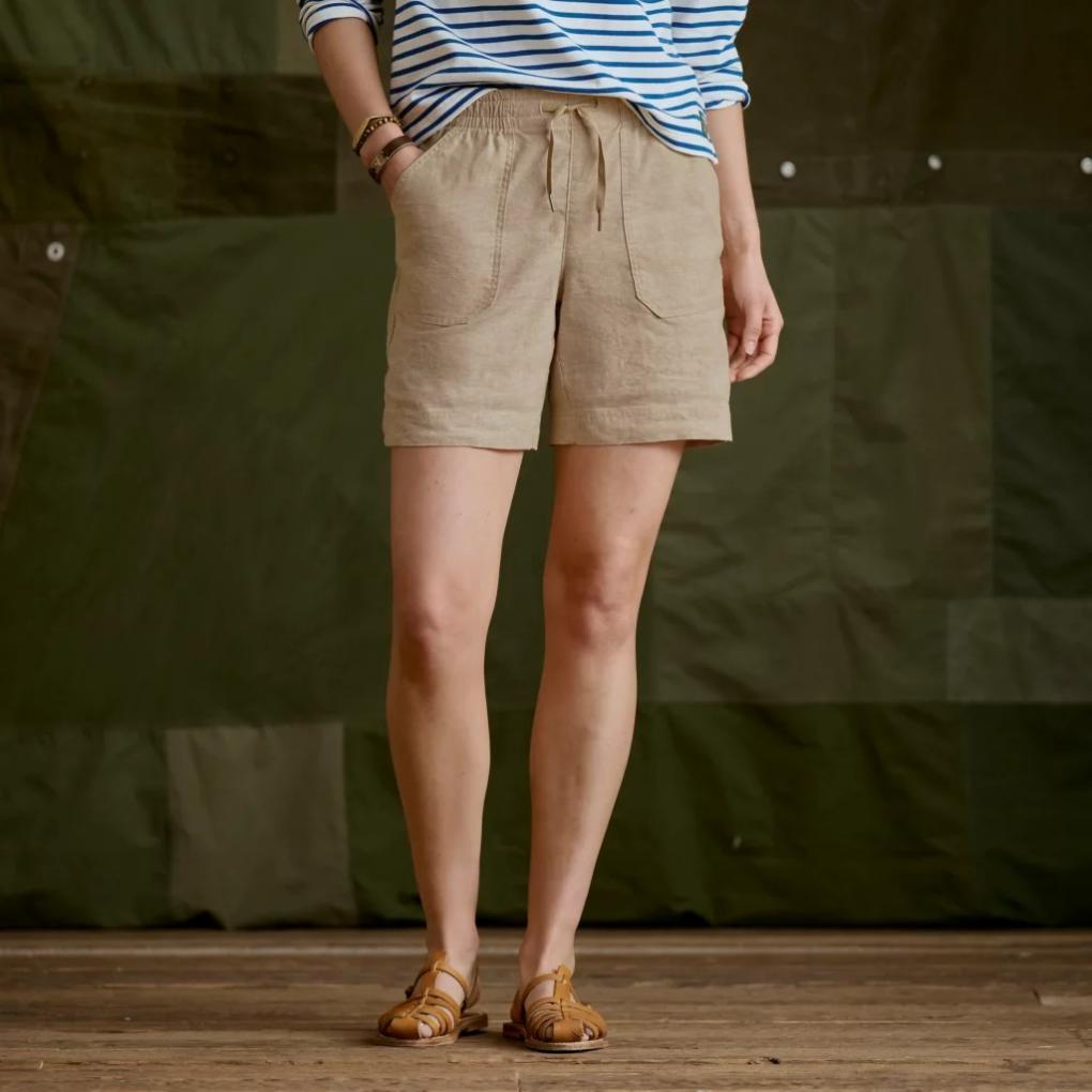 Orvis Shorts &amp; Skorts | Explorer Performance Linen 7" Shorts Shiitake - Women