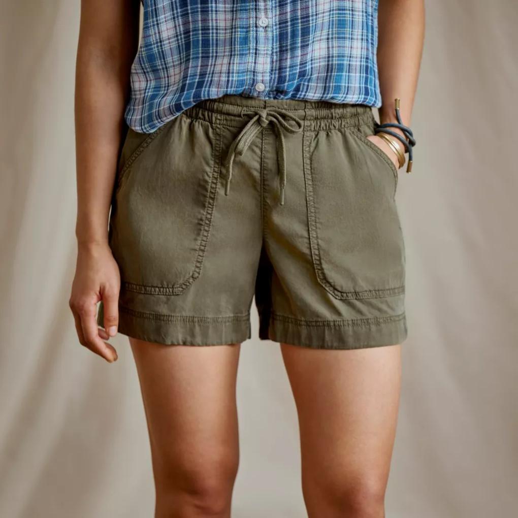 Orvis Shorts &amp; Skorts | Explorer TENCEL™ 4.5" Shorts Tarragon - Women