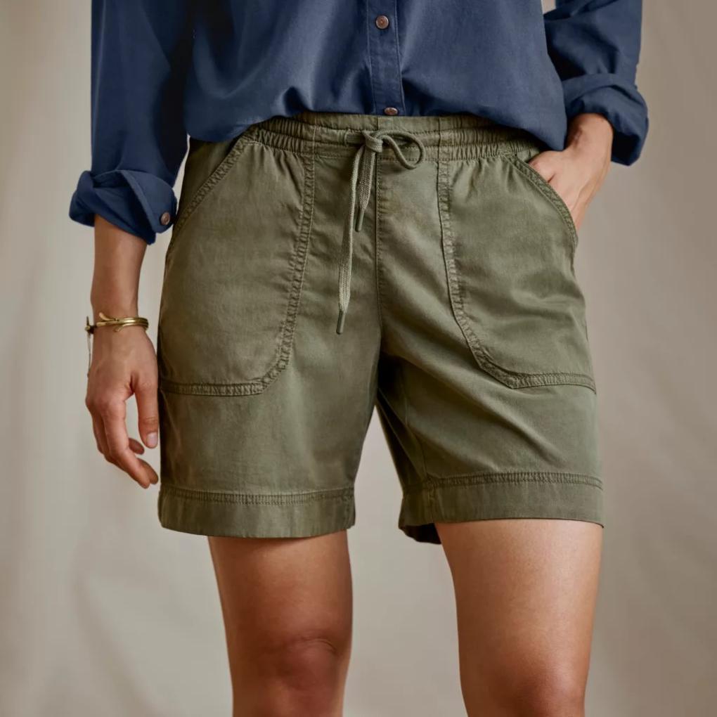 Orvis Shorts &amp; Skorts | Explorer TENCEL™ 7" Shorts Tarragon - Women