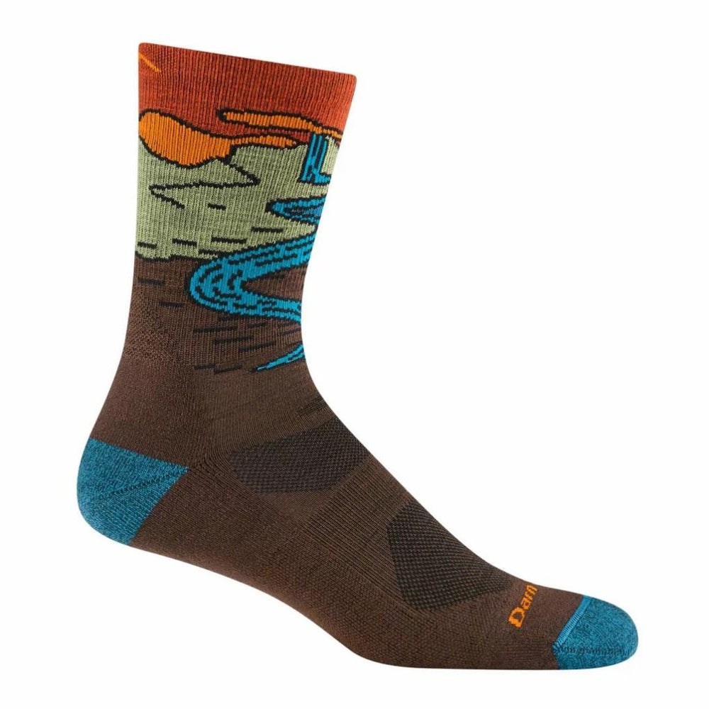 Orvis Socks | Darn Tough® Chasing Waterfalls Socks Earth - Men
