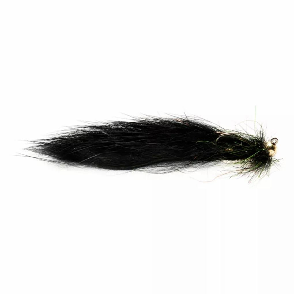 Orvis Streamer Flies | Barbless Croston’s Belly Flop Sculpin Black - Fly Fishing