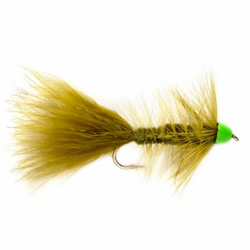 Orvis Streamer Flies | Hot Cone Woolly Bugger Olive/multi - Fly Fishing