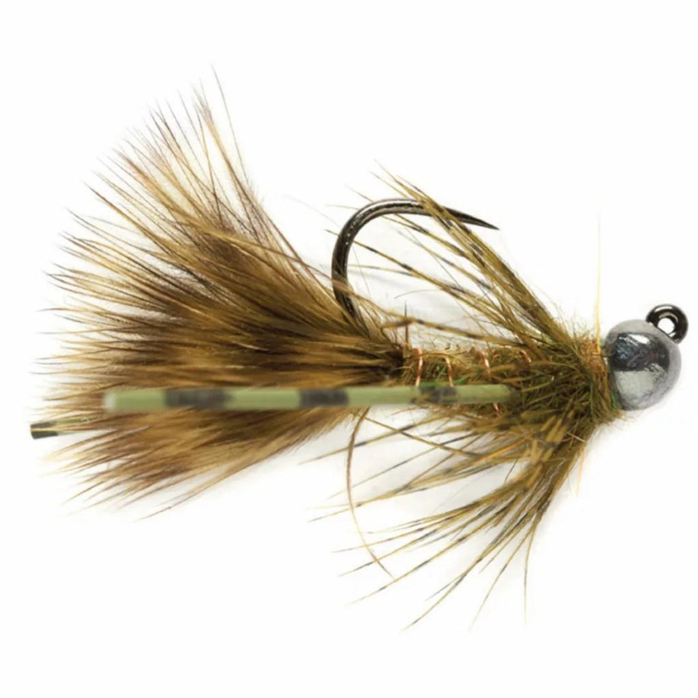 Orvis Streamer Flies | Tungsten Jig Bugger Olive - Fly Fishing
